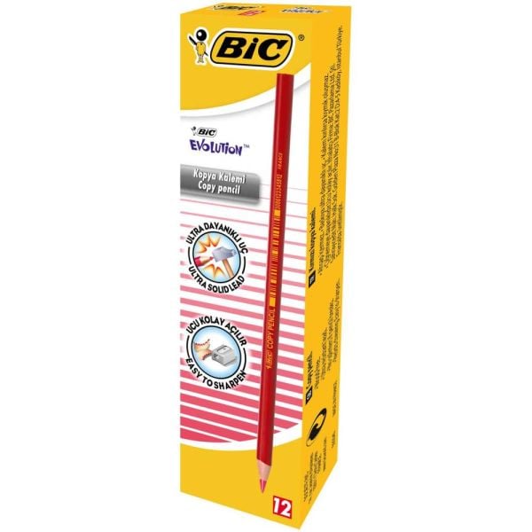 Bıc Kopya Kalemi Kırmızı Evolutıon 12 Li 921369