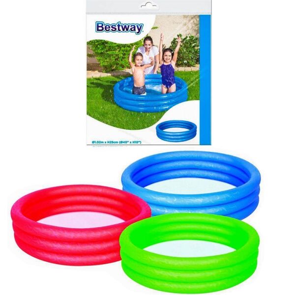 Bestway 102x25 cm Renkli Havuz 51024