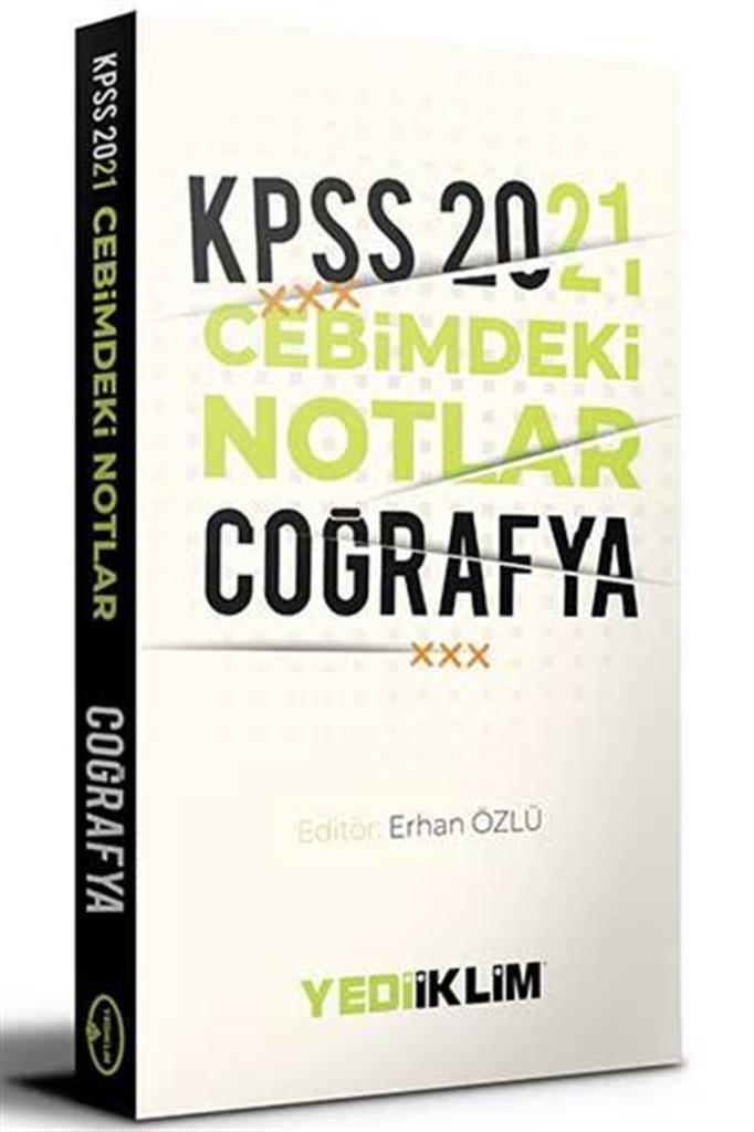 Yediiklim Kpss 2021 Coğrafya Cebimdeki Notlar