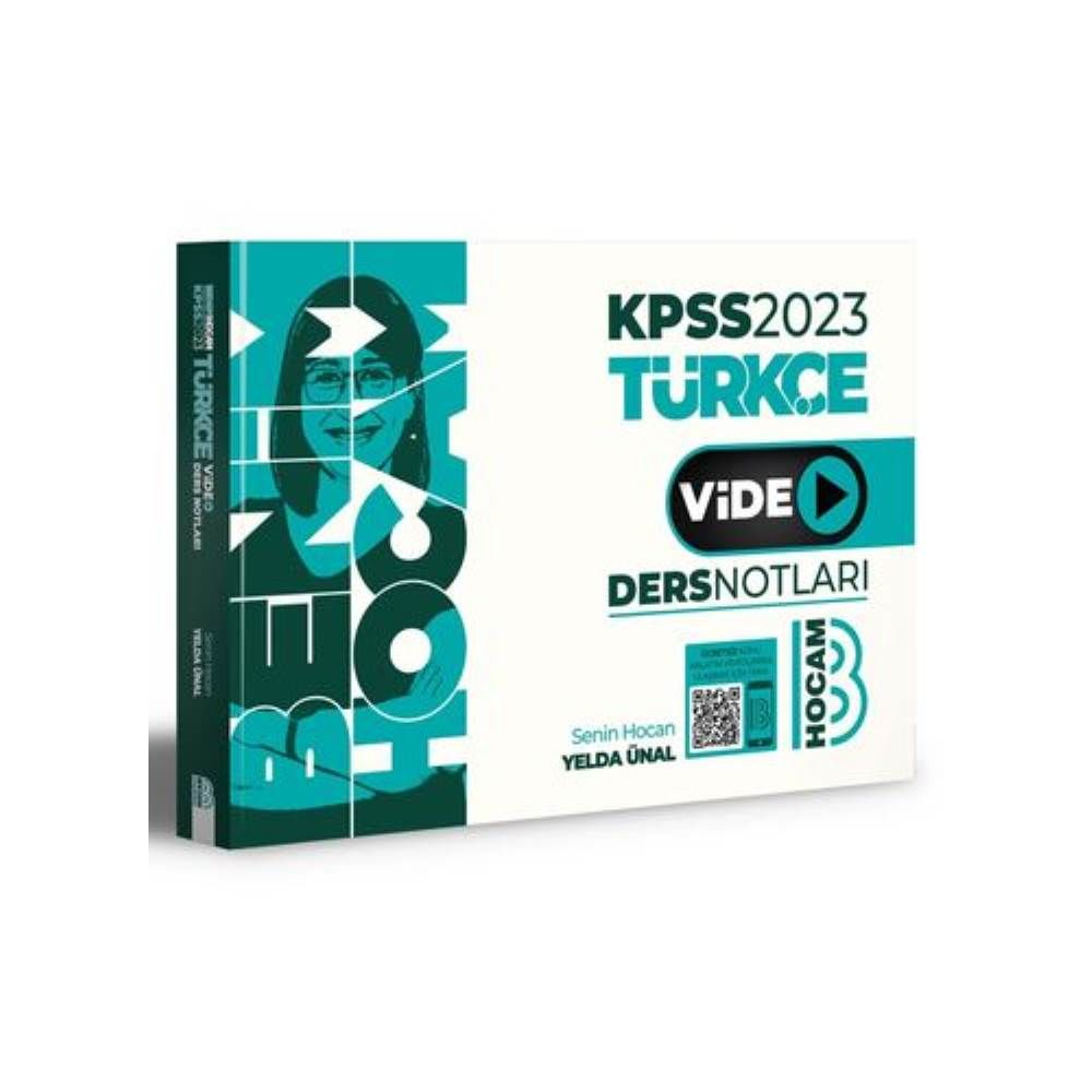 Benim Hocam KPSS 2024 Türkçe Video Ders Notu