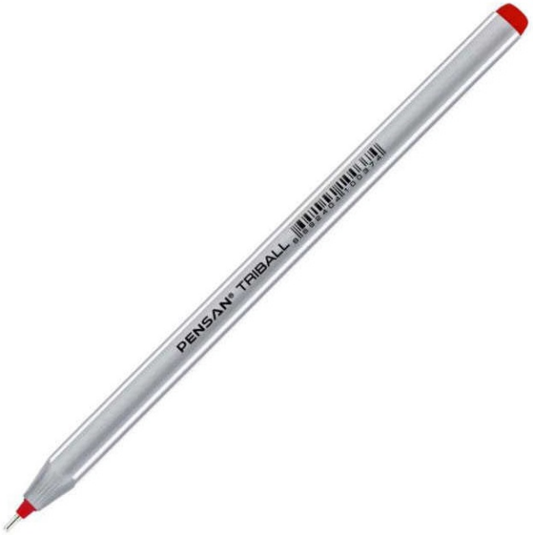 Pensan Triball Tükenmez Kalem 1.0 mm 01003 Kırmızı