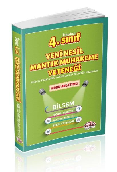Editör 4.Sınıf Yeni Nesil Mantık Muhakeme Konu Anlatımlı