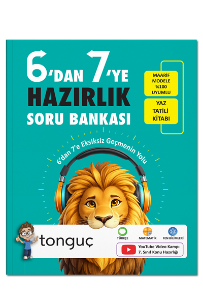 Tonguç 6.Sınıf 6 dan 7 ye Hazırlık Kitabı