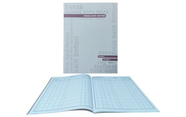 Özkan Evrak Kayıt Defteri 40 Yaprak Numaralı BM384 366