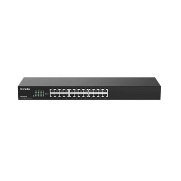 Tenda TEG1024G 24 Port 10-100-1000 Mbps 19'' Switch Çelik Kasa Rack Mount
