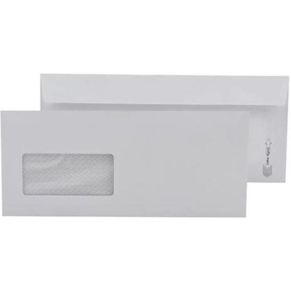 Oyal Zarf Diplomat 10.5X24 110 Gr Beyaz Pencereli 30004112