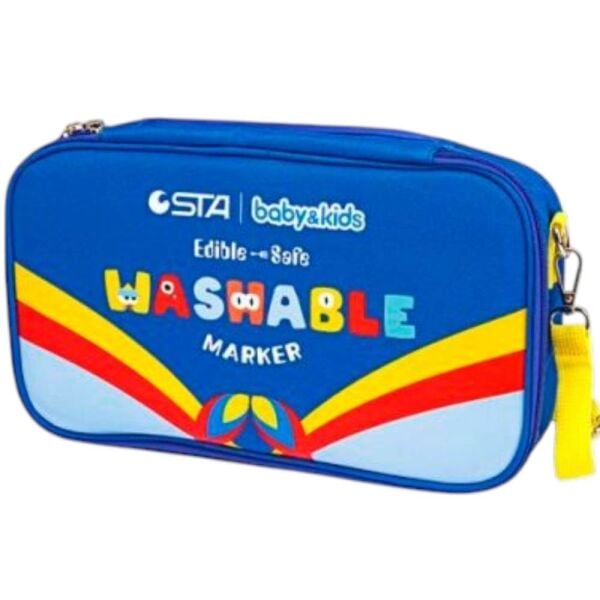STA 893024 Kaşeli Jumbo 24 Renk Keçeli Kalem