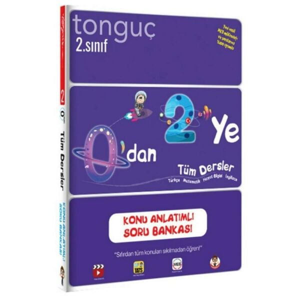 Tonguç 2.Sınıf 0 dan 2 ye Konu Anlatımlı Soru Bankası