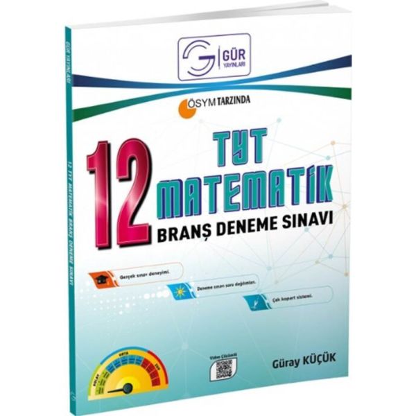 Gür ÖSYM Tadında TYT Matematik Branş Denemesi 12 li