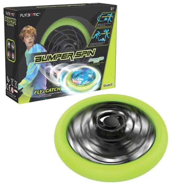 Silverlit Işıklı USB Şarjlı Bumper Spin Siyah