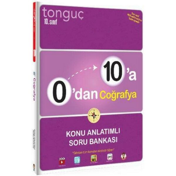 Tonguç 10.Sınıf 0 dan 10 a Coğrafya Konu Anlatımlı Soru Bankası