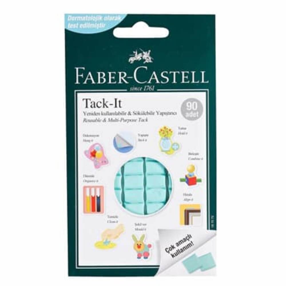 Faber Castell Hamur Yapıştırıcı Tack-it 50 gr Yeşil 187091