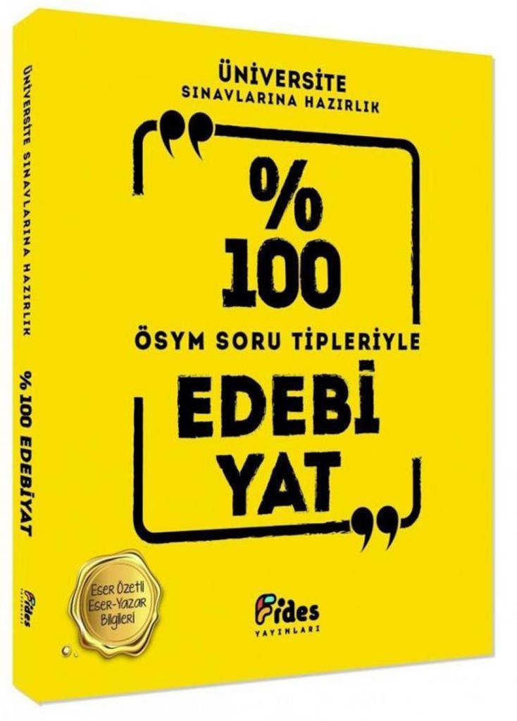 Fides Edebiyat %100 Ösym Soru Tipleriyle