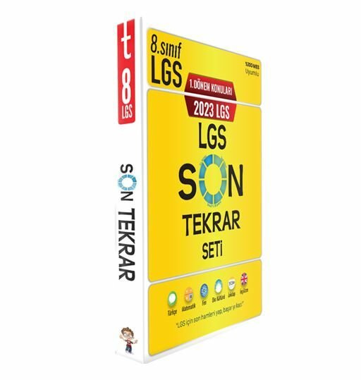 Tonguç 8.Sınıf LGS Tüm Dersler Son Tekrar Seti 1.Dönem