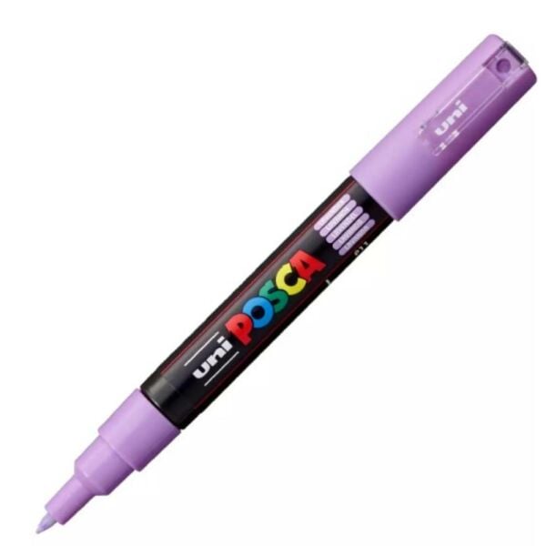 Uniball Posca Boyama Markörü PC-M1 07 mm Lavanta