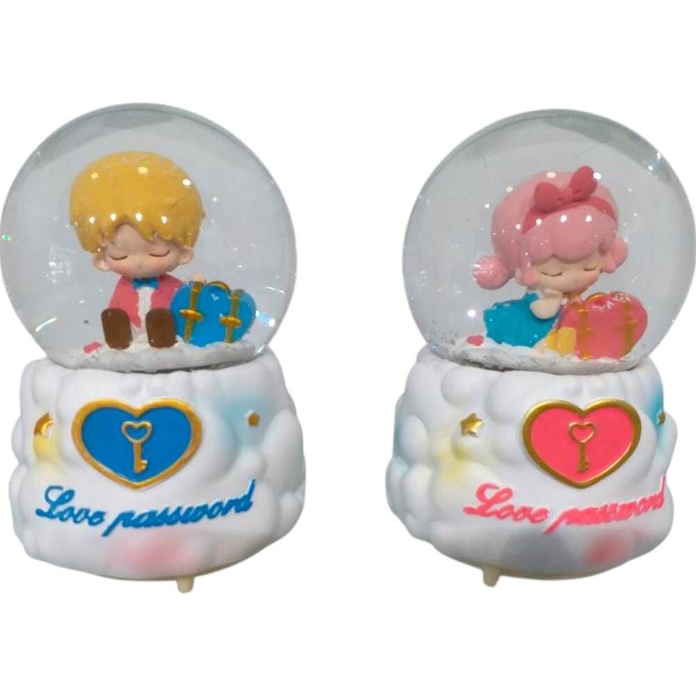 Sulu Kar Küresi Büyük Boy Pilli Çocuk 3155