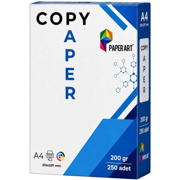Paper Art A4 200 gr 250 li Fotokopi Kağıdı