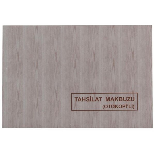 Dilman Tahsilat Makbuzu 2/50 2 Nüsha 4015