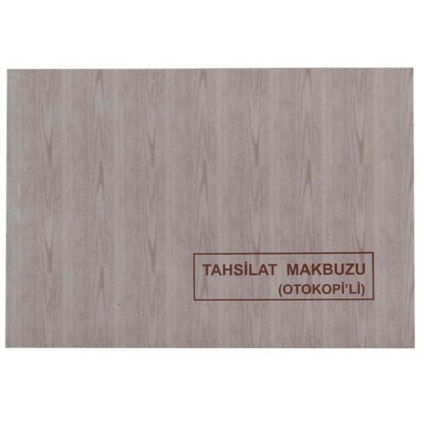 Dilman Tahsilat Makbuzu 2/50 2 Nüsha 4015