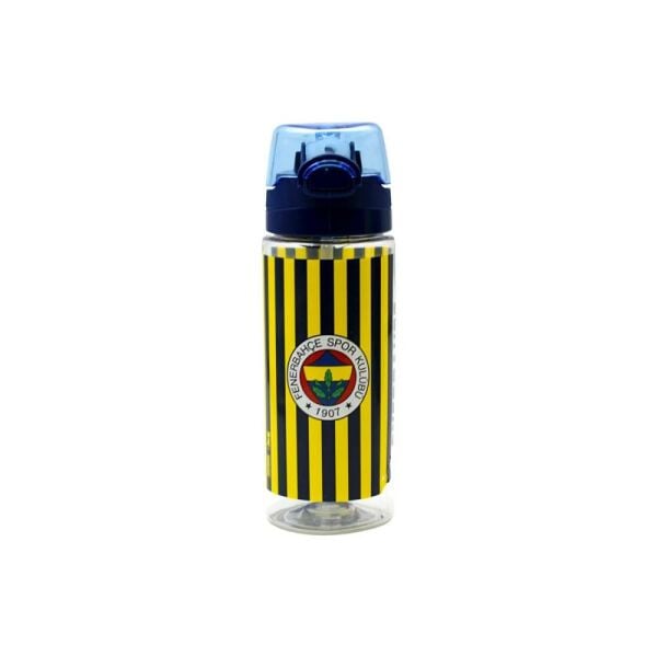 Fenerbahçe Plastik Matara 500 ml Lacivert Çubuklu 24791