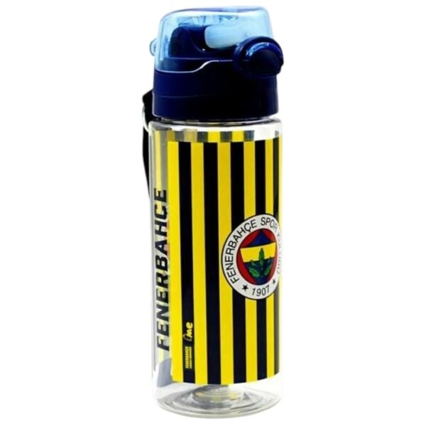 Fenerbahçe Plastik Matara 500 ml Lacivert Çubuklu 24791