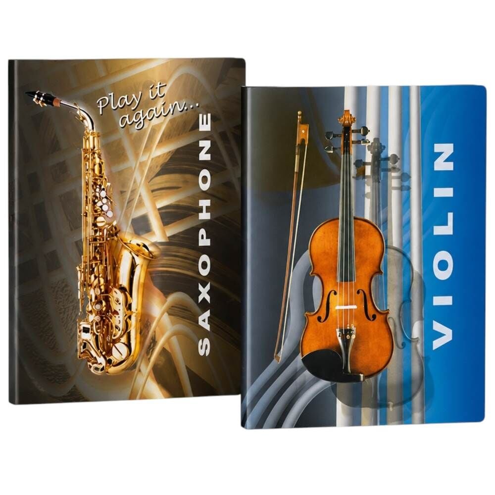 Notte A4 40 Yaprak Karton Kapak Müzik Defteri