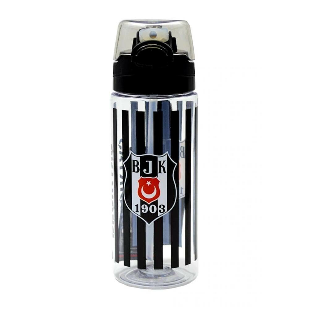 Beşiktaş Plastik Matara 500 ml Siyah 24391