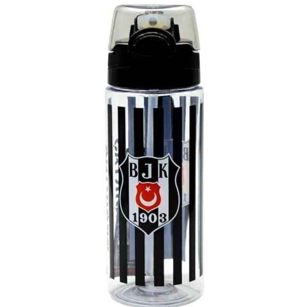 Beşiktaş Plastik Matara 500 ml Siyah 24391