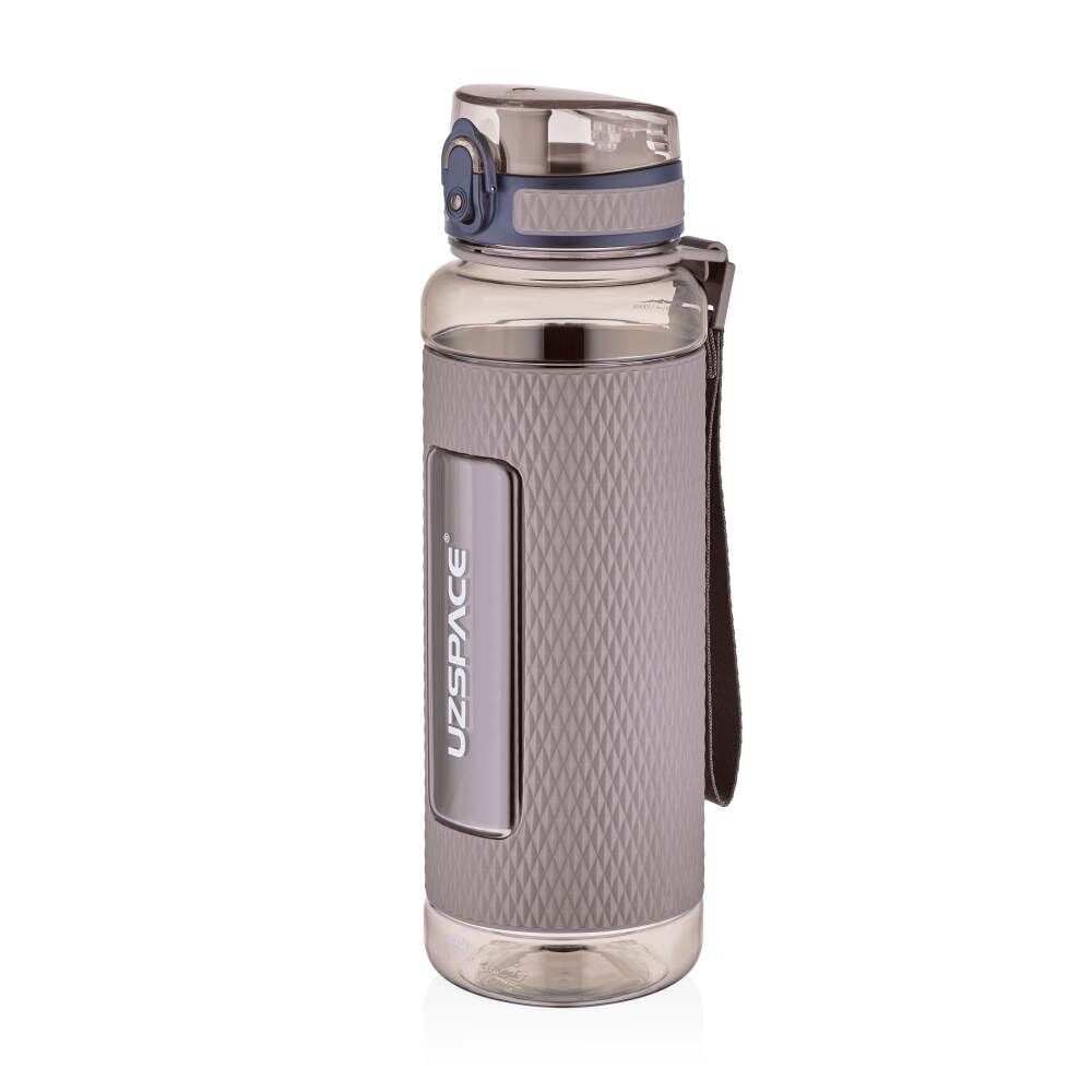 Uzspace Silikon 1100 ml Tritan Matara 5046-2 Kahverengi