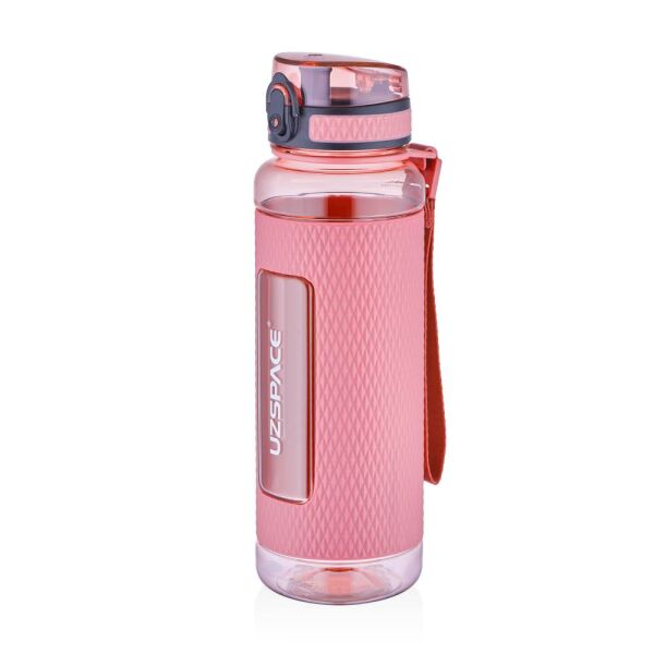 Uzspace Silikon 1100 ml Tritan Matara 5046-2 Açık Pembe
