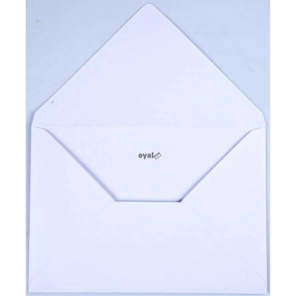 Oyal Zarf Davetiye 17.6X25 110 Gr Beyaz 30004148