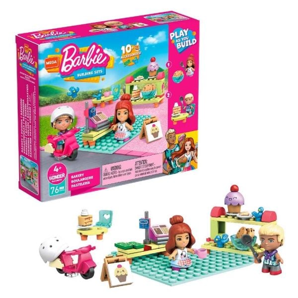 Mega Construx Barbie Şehir Hayatı Setleri Pastane GWR32
