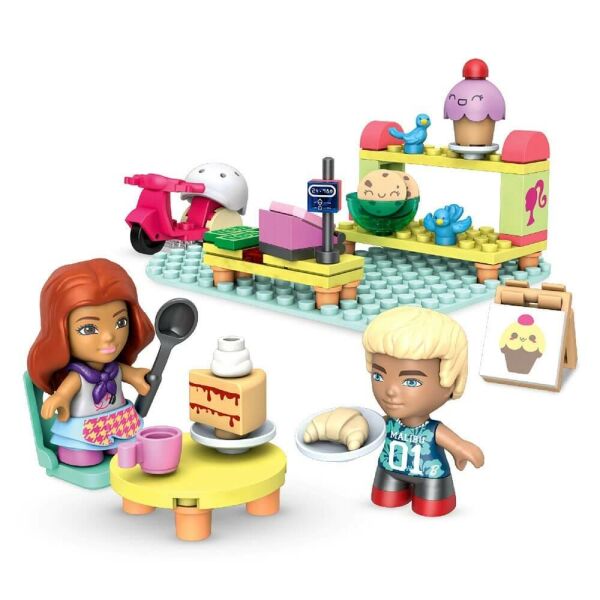 Mega Construx Barbie Şehir Hayatı Setleri Pastane GWR32