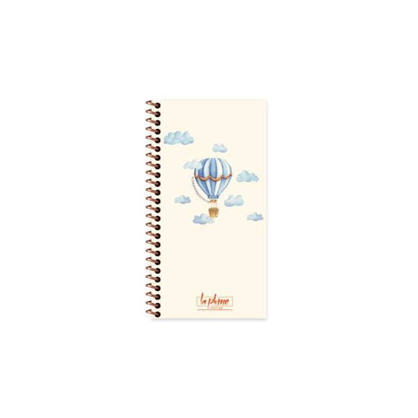 La Plume Balloons Spiralli Not Defteri 10x19 80 Yaprak Çizgili 417996