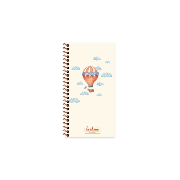 La Plume Balloons Spiralli Not Defteri 10x19 80 Yaprak Çizgili 417996