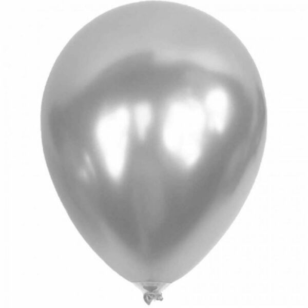 Parsek Metalik Gri Balon 100 lü