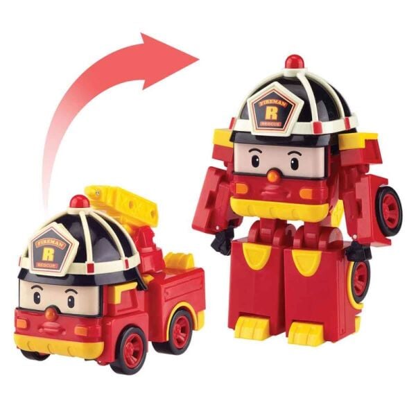 Robocar Poli Transforming Robot Figür Roy