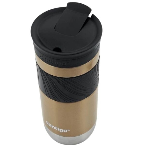 Contigo Byron Pro Snapseal Çelik Termos Bardak 470ml Karamel