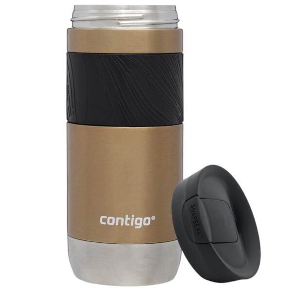 Contigo Byron Pro Snapseal Çelik Termos Bardak 470ml Karamel