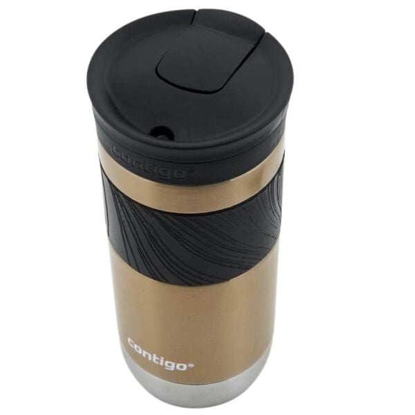 Contigo Byron Pro Snapseal Çelik Termos Bardak 470ml Karamel