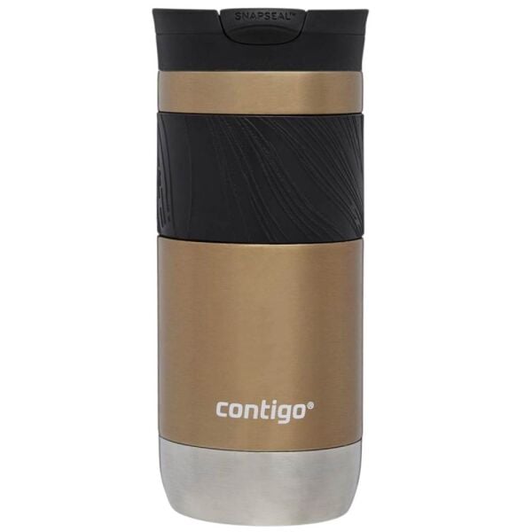 Contigo Byron Pro Snapseal Çelik Termos Bardak 470ml Karamel
