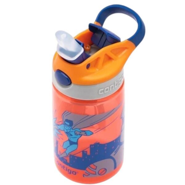 Contigo Gizmo Flip Süper Kahraman Tritan Çocuk Suluğu 420 ml Turuncu