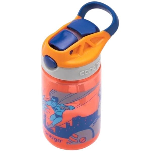 Contigo Gizmo Flip Süper Kahraman Tritan Çocuk Suluğu 420 ml Turuncu