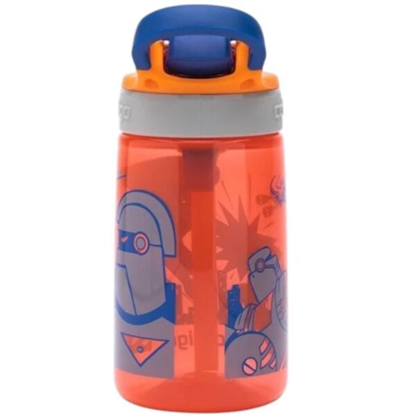 Contigo Gizmo Flip Süper Kahraman Tritan Çocuk Suluğu 420 ml Turuncu