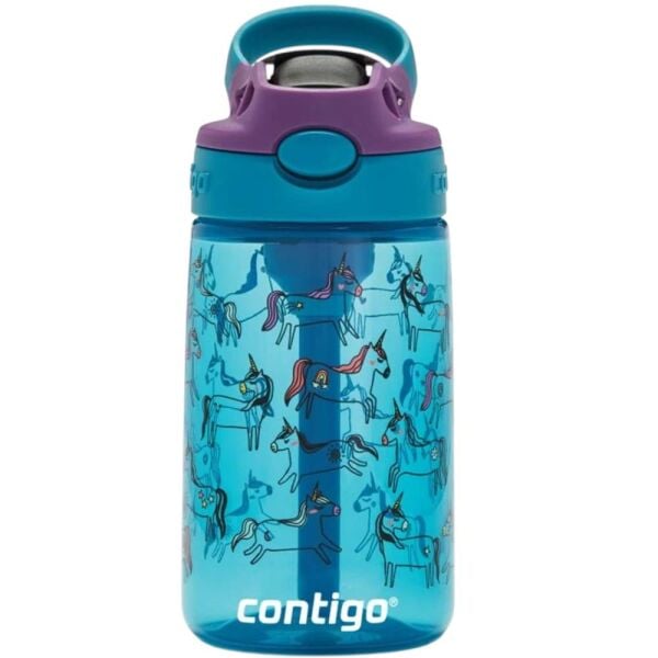 Contigo Gizmo Flip Pro Unicorn Titan Çocuk Suluğu 420 ml Mavi