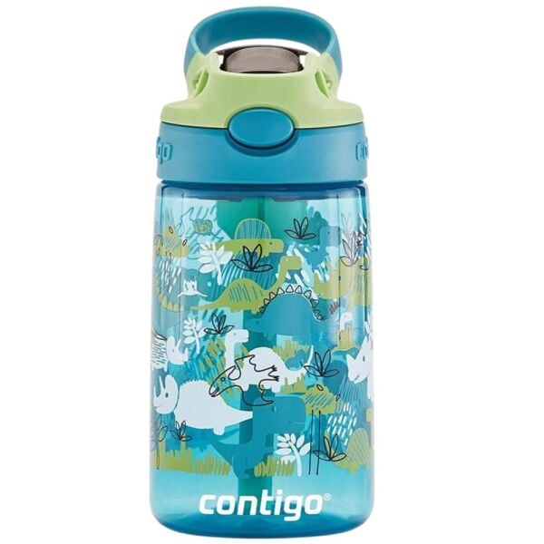 Contigo Gizmo Flip Pro Dinos Tritan Çocuk Suluğu 420 ml Yeşil