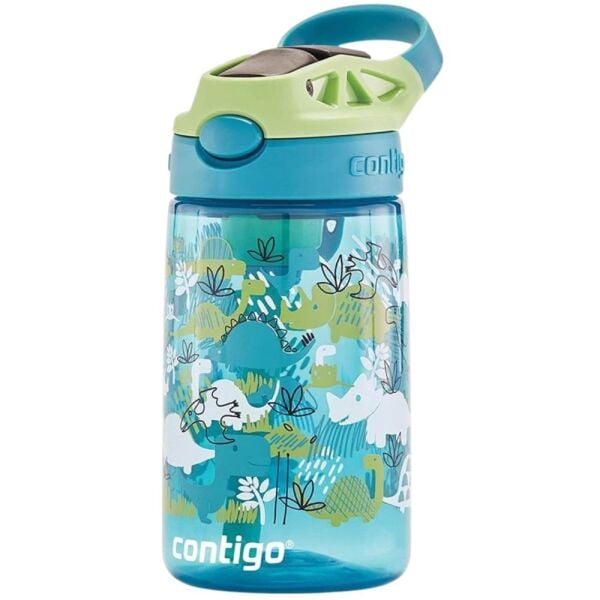 Contigo Gizmo Flip Pro Dinos Tritan Çocuk Suluğu 420 ml Yeşil