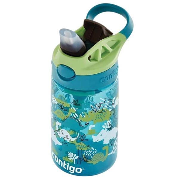 Contigo Gizmo Flip Pro Dinos Tritan Çocuk Suluğu 420 ml Yeşil
