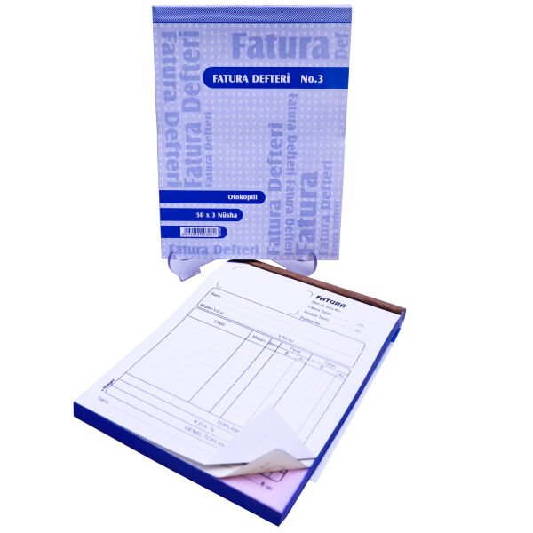 Özkan Fatura Defteri Otokopili 50x3 Bm520 M0308