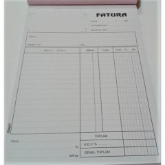 Özkan Fatura Defteri Otokopili 50x3 Bm520 M0308